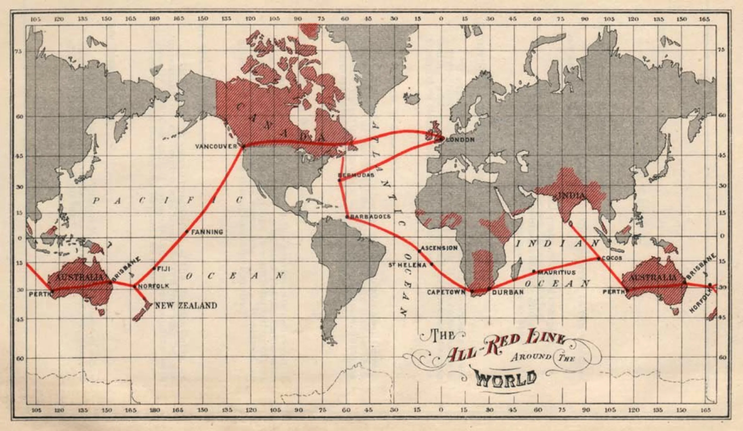 a photo of a map.